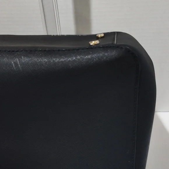 Kate Spade Black Tote with Gold Accents